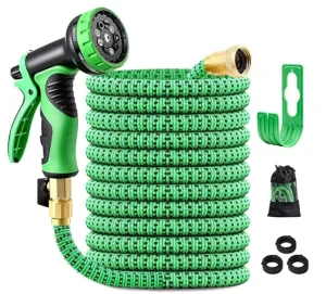 High Pressure With Spray Gun Retractable Anti-Corrosion Magic Garden Hose