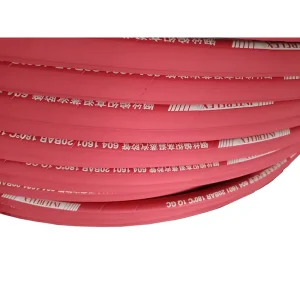 High Pressure and High Temperature Cotton Thread Braided Rubber Hose with Hot Water and Steam Pipe Moulded Processing Service