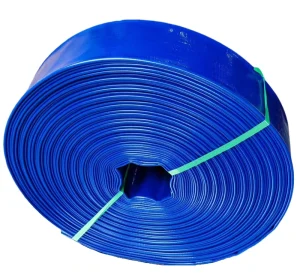 High Quality 4Bar 2inch Durable PVC Flexible Layflat Hose for Water Discharge