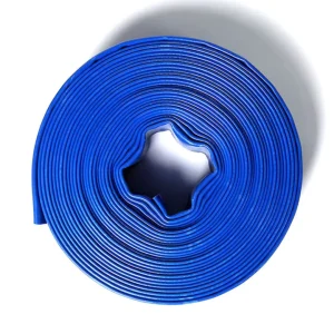 High Quality 5 Inch Pvc Garden Hose Plastic Agriculture Irrigation 3 4 6 8 Inch 2bar Blue Pvc Lay Flat Discharge Hose