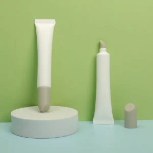 High Quality 50ml 100ml Plastic Offset Long Tube for Cosmetic Skin Care with Screw Cap and Custom Logo