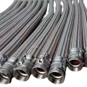 High Quality Customized Stainless Steel Corrugated Hose 304/316 L Material with Cutting Processing Service Construction Industry