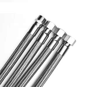High Quality Customized Stainless Steel Corrugated Hose 304/316 L Steel Wire Braided ISO9001 Certified Construction