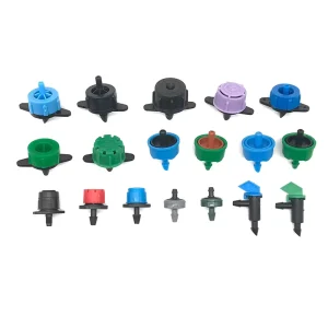 High Quality Dripper Drip Irrigation System Flux Adjustable Pressure Compensating Water Irrigation Dripper