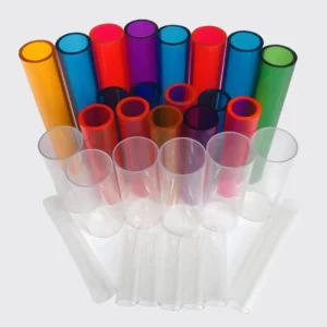 High Quality Extruded Plastic Tube ABS PP PC PE PVC Custom Size Rigid Flexible Tubing with Cutting Service for Industrial Use