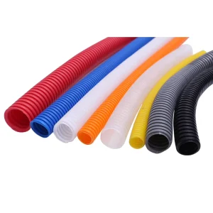 High Quality Flame Retardant PVC Electrical Installation Wire Protection Nylon Flexible Corrugated Tube CE ROHS REACH Certified