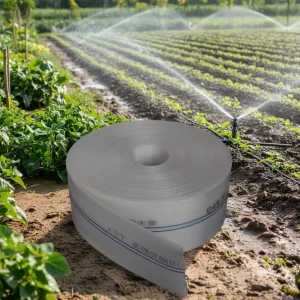 High Quality Flexible 4 Inch PE Braided Lay Flat Hose Lightweight Anti leakage Garden Watering Lawn Irrigation PE Water Hose
