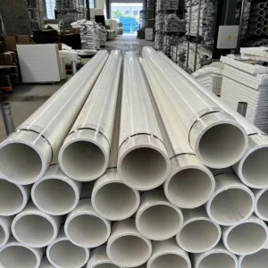 High Quality Flexible Durable PVC Plastic Pipes Anti Corrosion Water Pipes Plastic Water Pipe Fittings Custom Length