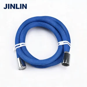 High Quality Flexible Nylon Braided Toilet Connector Hose Bathroom Flexible Braided Hose Original Factory
