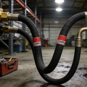 High Quality High Pressure 30mpa Corrosion Resistant Rubber Hot Melt Hose High Strength Steel Braiding Used for Cutting 60~+260