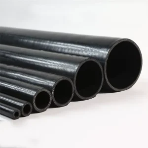High Quality High Temperature Resistant Car Radiator Coolant Hose 4ply Braided Straight Silicone Meter Hose