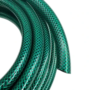 High Quality PVC Garden Hose Pipe Durable with Braided Reinforcement for Watering the Garden
