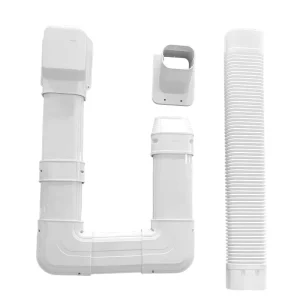 High Quality Plastic Flexible PVC Air Conditioner Cable Trunking Slim Duct Pipe Cover Industrial Home Use