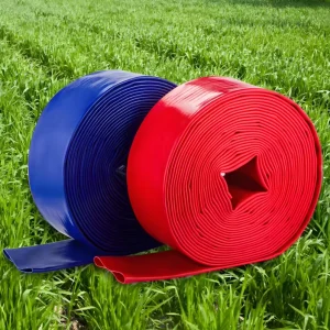 High Quality Plastic PVC Layflat Hose 3 Inch 8Bar Water Discharge Hose for Agricultural Irrigation System