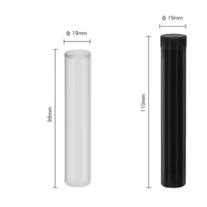 High Quality Plastic Tube Candy Storage Tube Pop Top Tube for Sweets and Snacks