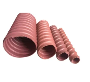 High Quality Spiral Reinforced Flexible Plastic Duct Hose Tube Concrete Culvert Forming Machine