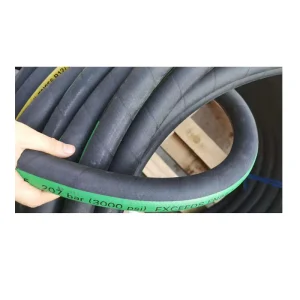 High Quality Synthetic Rubber 40m 1 4″-2″ Steel Wire Spiral Hydraulic Hose with Cutting Service for Mechanical Equipment