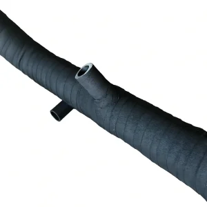 High Resistant Black Flexible Universal 3” Car Cold Air Intake Pipe Cutting Welding Customizable Length NBR EPDM Material YUJIN