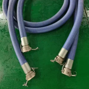 High Strength Composite Hose Reinforced with Synthetic Cord and Helix Steel Wire for Transfer of Chemical Petroleum Fuel and Oil