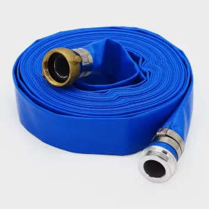 High Strength Durable PVC Layflat Hose Waterproof Pressure Resistant CE ISO Certified for Tunnel Mine Projects Irrigation