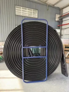 High Strength Flexible Durable TPU PU Polyester Braided Reinforced Lay Flat Hose for Large Flow Water Transmission