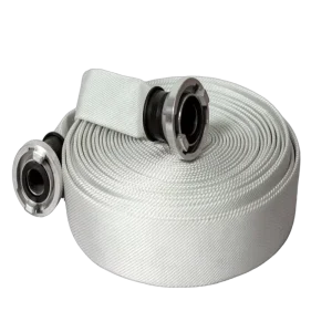 High Strength Hose 1.5inch 2.5inch Canvas Fire Hose EPDM Lining PVC Rubber with Coupling 15M 30M Hose 13bar 27bar