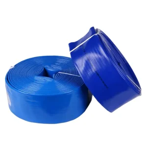 High Strength PVC Reinforced Layflat Hose Flexible for Industrial Discharge Construction and Farming