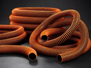 High Strength UPVC Ribbed Pipe PVC Reinforced Flexible Suction Hose for Municipal Drainage & Industrial Sewage Discharge