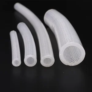 High Tear Resistance Mesh Woven Rubber Hose Tube Braided Silicone Hose Manufacturer