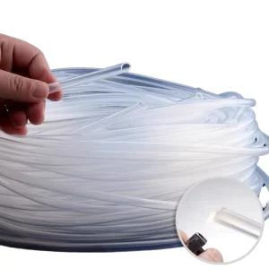 High Temp -40-200 Resistant Flexible Custom Color Custom Sizes Extruded Silicone Vacuum Tube with Cutting Service