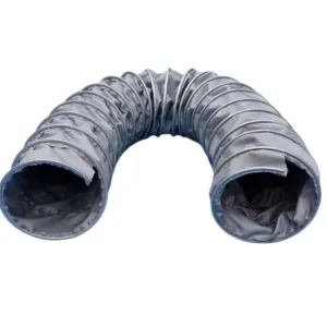 High Temp Flexible Air Duct PVC Hose with High Pressure Irregular Shaped Made of Polyester Glue Connection