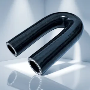 High Temp Resistant Turbo Silicone Elbow Black Red Double Layer Water Hose 7