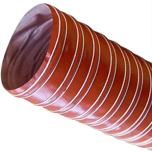 High Temperature Flexible Braided Silicone Duct Hose Lightweight Durable High Pressure Custom Cutting Mould