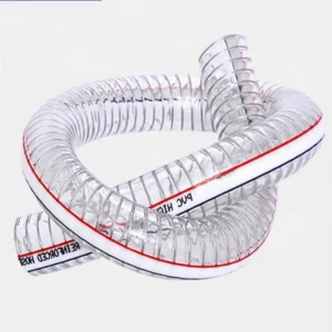 High Temperature Food Grade PVC Steel Wire Reinforced Hose