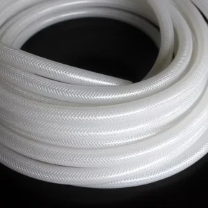 High Temperature Food Grade Vacuum Silicone Silikon Braided Tubing Pipe Hose