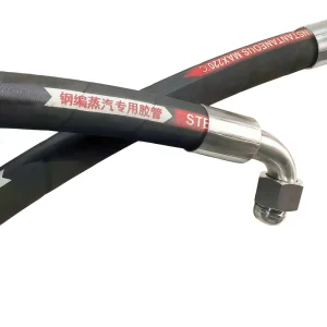 High Temperature High Pressure Silicone Steam Hose Braided Hydraulic Flexible Hose EPDM Material Water Moulding Cutting