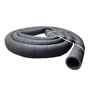High Temperature High Pressure Steel Wire Braided Winding Rubber Hose Water Steam Mine Waterproof Hydraulic Tubing Cutting