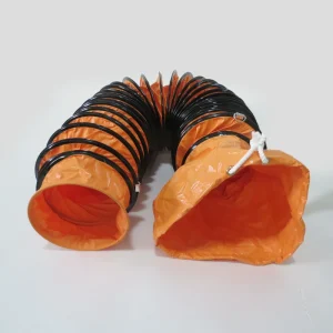 High Temperature Insulated Flexible PVC Duct for Air Conditioning Ventilation System Exhaust Hose Toxin Free for HVAC