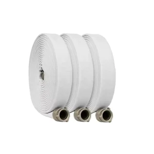 High Temperature Pressure Fire Hose 2.5 Double Jacket Water Curtain Nozzle MS-FH Model 15-30m Length