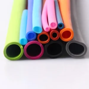 High Temperature Pressure Round Solid Silicone Rubber Hoses