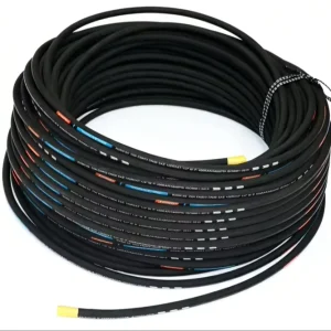 High Temperature Resistance Flexible Wire Spiralled Hydraulic Hose SAE 100 R2 EN853 2SN Rubber Hose Inch 1/4″