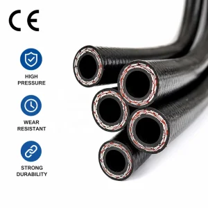 High Temperature Resistant 1 Inch 2 Inch High Pressure Water Rubber Water-absorbing Flexible Hydraulic Hose