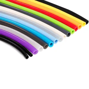 High Temperature Resistant 4mm 6mm 8mm 10mm 12mm 19mm Flexible Custom Color Size Extruded Silicone Vacuum Tube