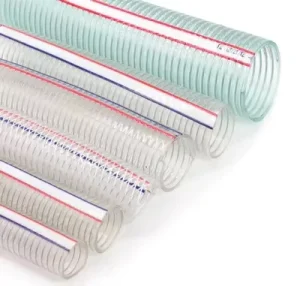 High Temperature Resistant PVC Steel Wire Reinforced Hose 160 Degree