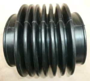 High Temperature Resistant Rubber Corrugated Hose Flexible Rubber Bellows For Pump Connection