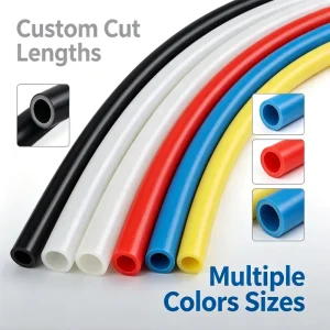 High Temperature Resistant Rubber Hose Extruded Forming Custom Cut Pipe for Chemical Plant Medium Conveying