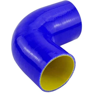 High Temperature Resistant Silicone Elbow Hose 45/90 Degree Reinforced Silicone Bend Pipe for Auto Radiator