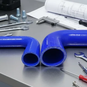 High Temperature Resistant Silicone Elbows Hose 45 90 135 180 Degree Turbo Boost Radiator Intercooler 3 6 Ply Polyester