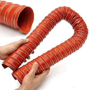 High Temperature Resistant Silicone Flexible Duct Hose Hot Air Intake Pipe