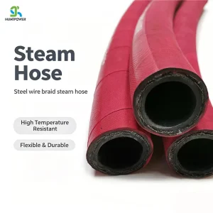 High Temperature Resistant Steam Hose Flexible Line for Food Factory and Thermal Heating System Circulation